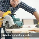 Charity builds tiny homes for homeless