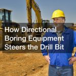 How Directional Boring Equipment Steers the Drill Bit